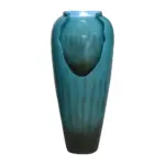 30.7-in H Concrete Jar Outdoor/indoor Fountain with LED light